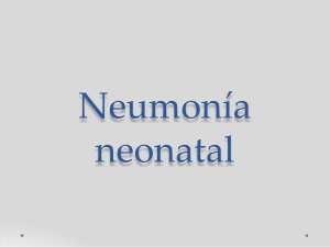 neumonia neonatal