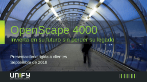 OpenScape 4000 V8 - Customer Presentation.
