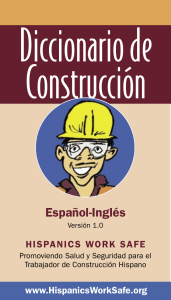 Diccionario de Construcción (Español – Ingles)