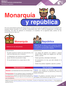 M09 S2 Monarquia y republica