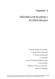 Dinámica de Fluidos y Fluidos reales Augusto Beléndez