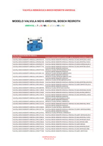 VALVULA BOSCH REXROTH 4WEH16L