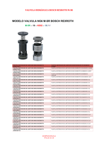 VALVULA BOSCH REXROTH M-SR