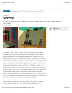 Saraswati | Cultura | EL PAÍS
