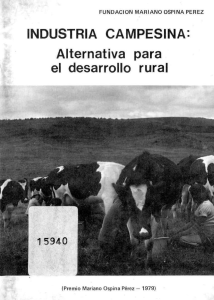 Desarrollo Rural Colombia 1979
