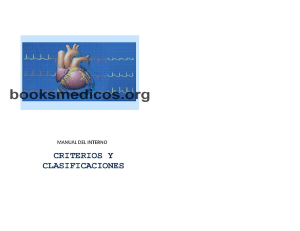 Manual del Interno Criterios y Clasificaciones booksmedicos.org