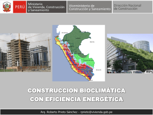 CONSTRUCCION BIOCLIMATICA