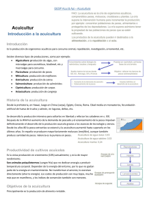 ACUICULTURA