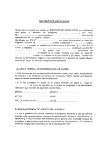 contrato de vinculacion