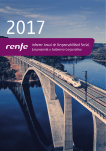 Informe anual- Responsabilidad Social Empresarial Grupo Renfe (2017)