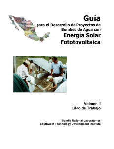 Guia Bombeo Agua Energia Fotovoltaica Vol2 Libro de trabajo