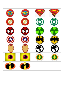 escudos superheroes