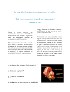 2. La cognicion humana y sus procesos de creacion (1)