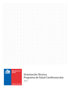 Orientaci&oacute;n T&eacute;cnica Programa Salud Cardiovascular Chile 2017