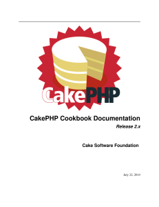 CakePHPCookbook