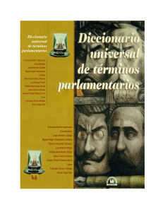 BERLIN VALENZUELA (Coordinador) Diccionario universal de teerminos parlamentarios