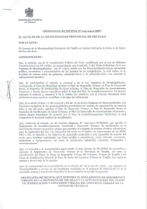 REGLAMENTO DE ZONIFICACION GENERAL DE USO DE SUELO - TRUJILLO