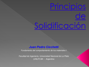 FCM I   Principios de Solidificación (2017)