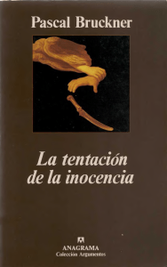 Bruckner-Pascal-La-Tentacion-De-La-Inocencia