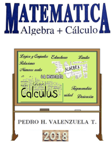 Matemática Algebra+Calculo