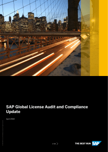 SAP Global License Audit Compliance-2