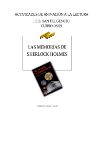 Memorias de Sherlock Holmes.pdf - IES San Fulgencio