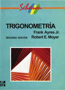 Trigonometría - 2nda Edición - Frank Ayres Jr. y Robert E. Moyer