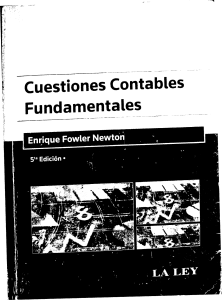 Cuestiones Contables Fundamentales: Libro de Contabilidad