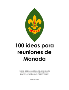 100 Ideas Para Reuniones De Manada (WFIS)
