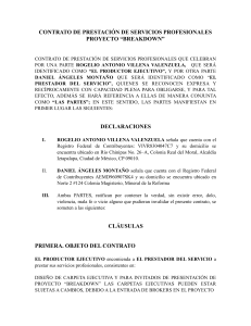 MODELO DE CONTRATO LABORAL