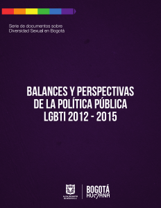 balances y perspectivas 2012 2015 0 Bogotá