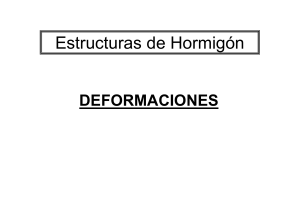 Deformaciones - Estructuras de Hormigon