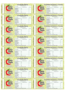 Etiquetas Grafica x9