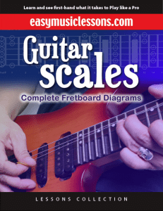 Guitar Scales Easy Music Lessons