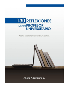 130 Reflexiones de un Profesor Universitario...