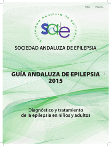 SADE - Guía Andaluza de Epilepsia 2015