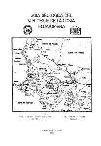 Guia Geologica del Sue Oeste de la Costa Ecuatoriana