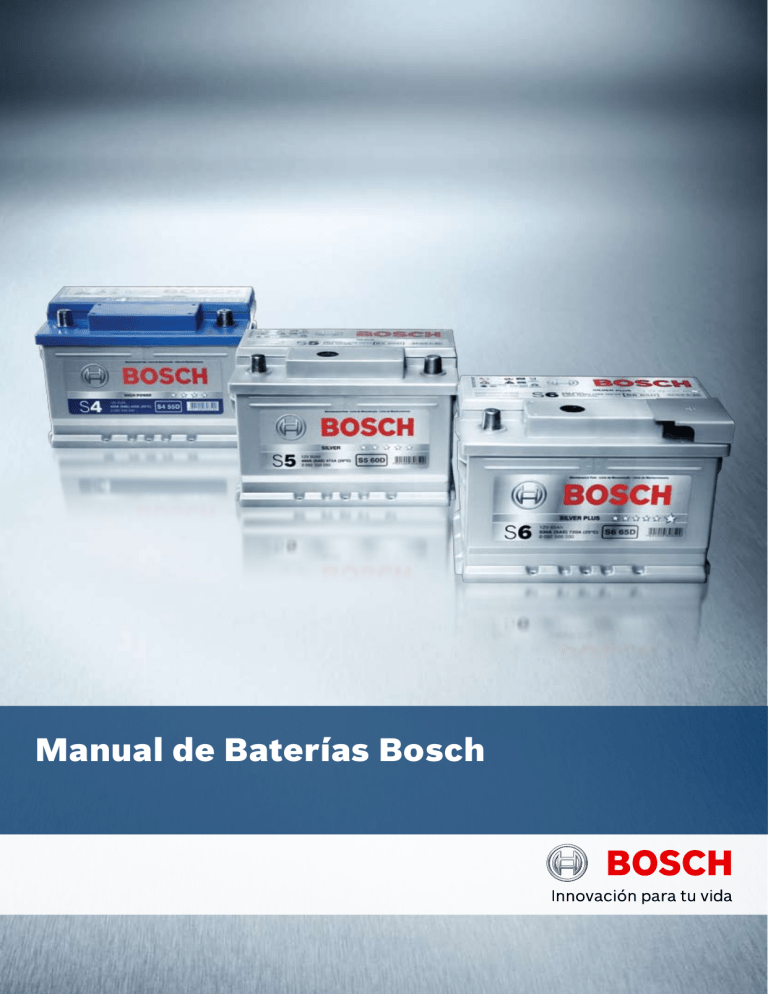 Manual De Baterias Bosch