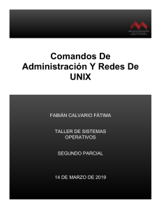 COMANDOS UNIX