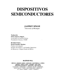 Dispositivos Semiconductores J. Singh