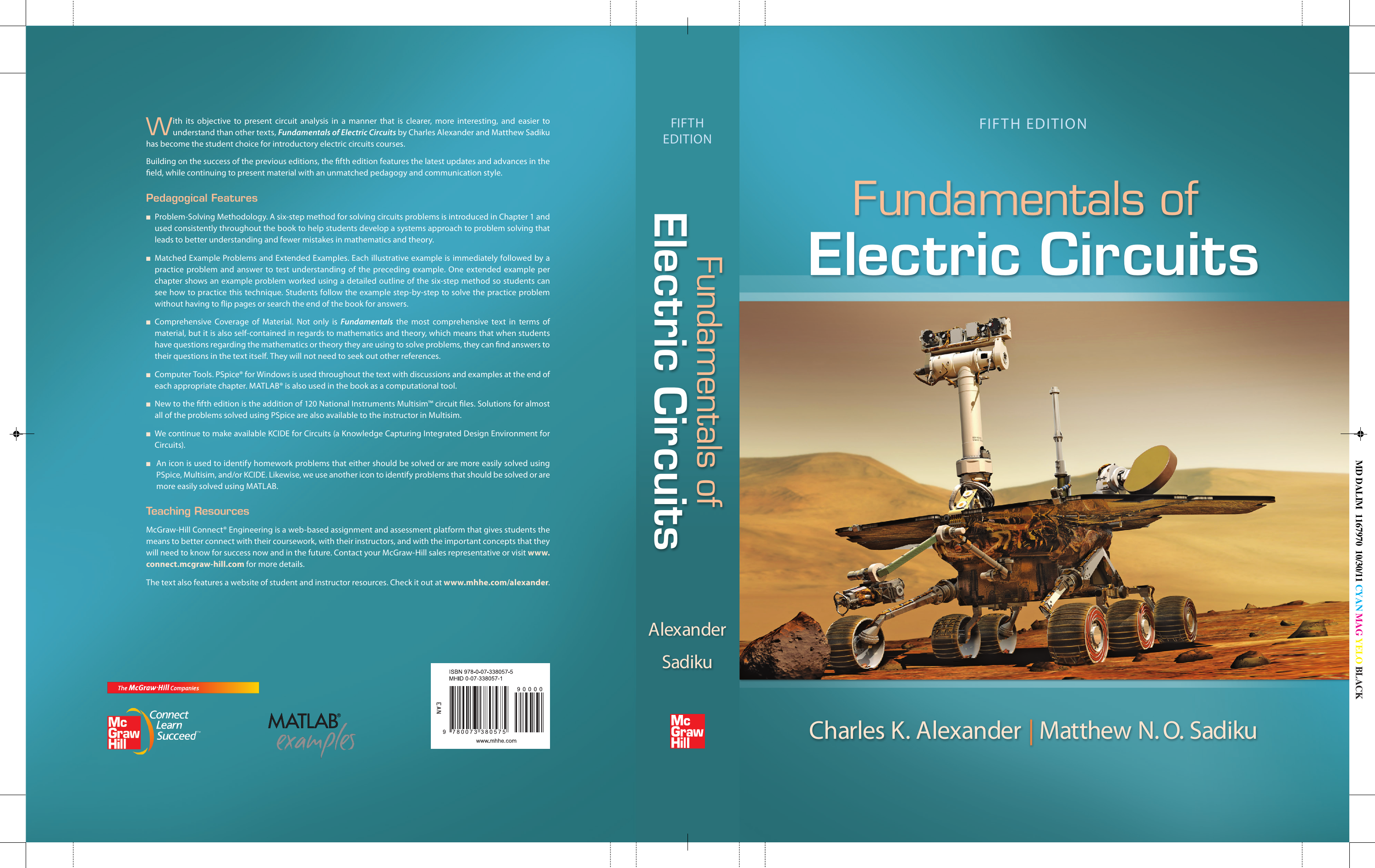 Fundamentals Of Electric Circuits 5th Ed