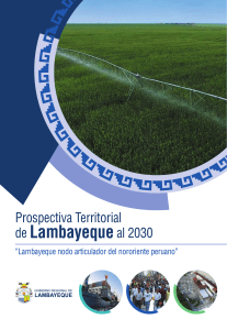 Prospectiva Territorial de Lambayeque al 2030