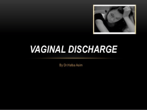 descarga vaginal