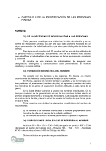 Identificaci&oacute;n de Personas F&iacute;sicas: El Nombre Civil