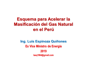 Masificacion Gas Peru 2019