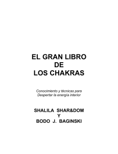 El Gran Libro de los Chakras - Shalila S. Bodo J.