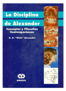 006 LA DISCIPLINA DE ALEXANDER