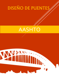 Dise&ntilde;o de Puentes AASHTO: &Iacute;ndice del Libro de Texto