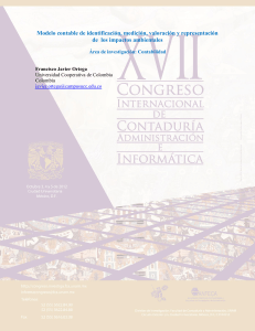 Modelo Contable de Impactos Ambientales