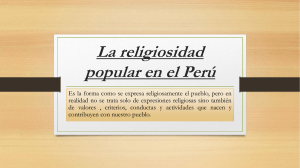 La religiosidad popular en el Perú